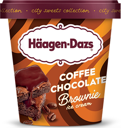 Helado Coffee Chocolate Brownie Häagen Dazs Official