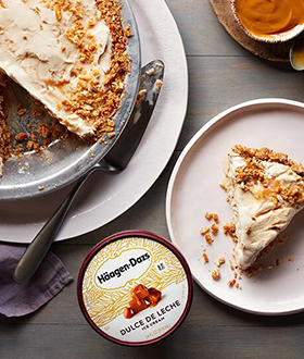 H Agen Dazs Dulce De Leche Ice Cream Pie With Pretzel Crust Recipes