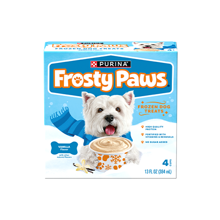 Vanilla Flavor Ice Cream for Dogs Frosty Paws