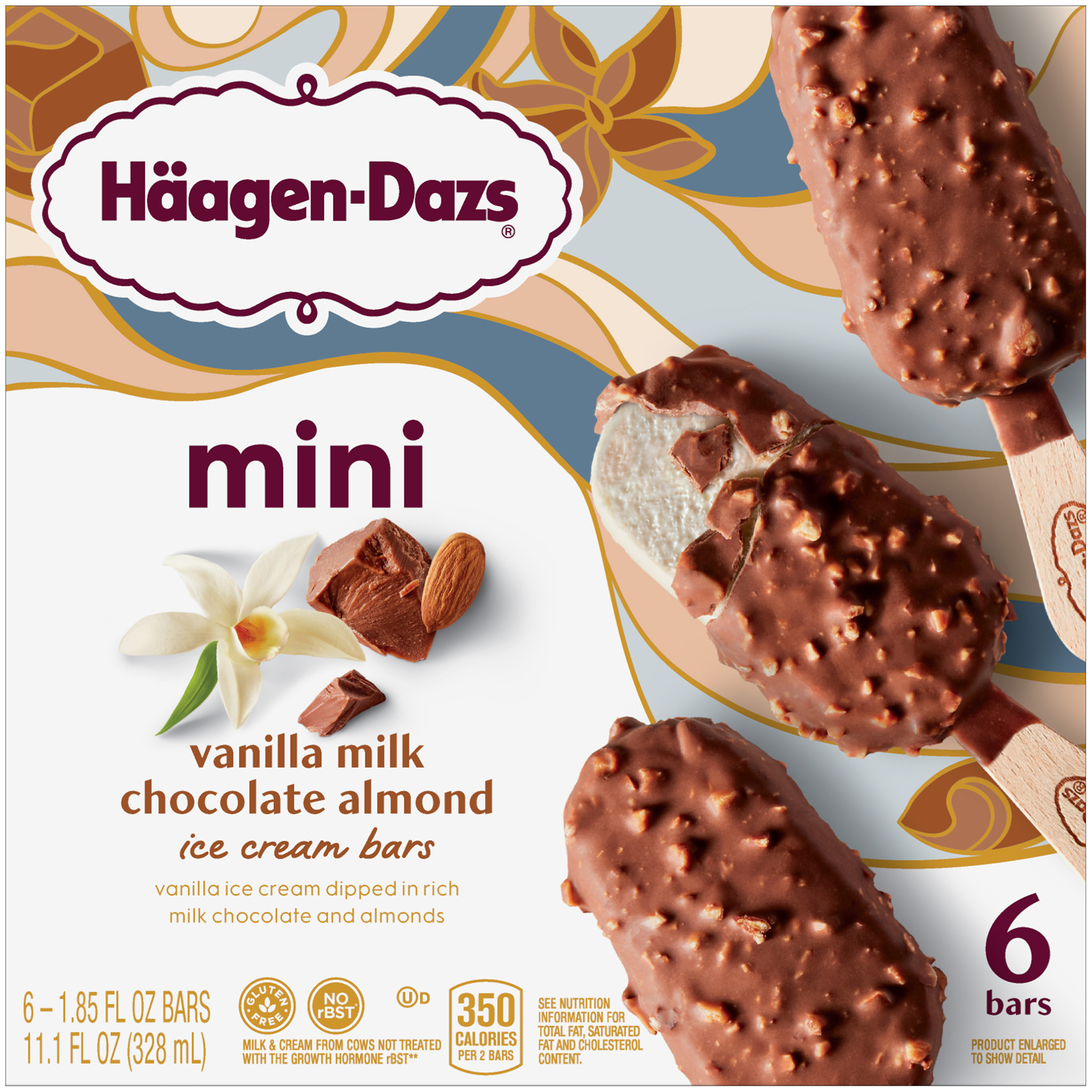 Haagen-dazs Vanilla Milk Chocolate Ice Cream Bar - 6ct : Target