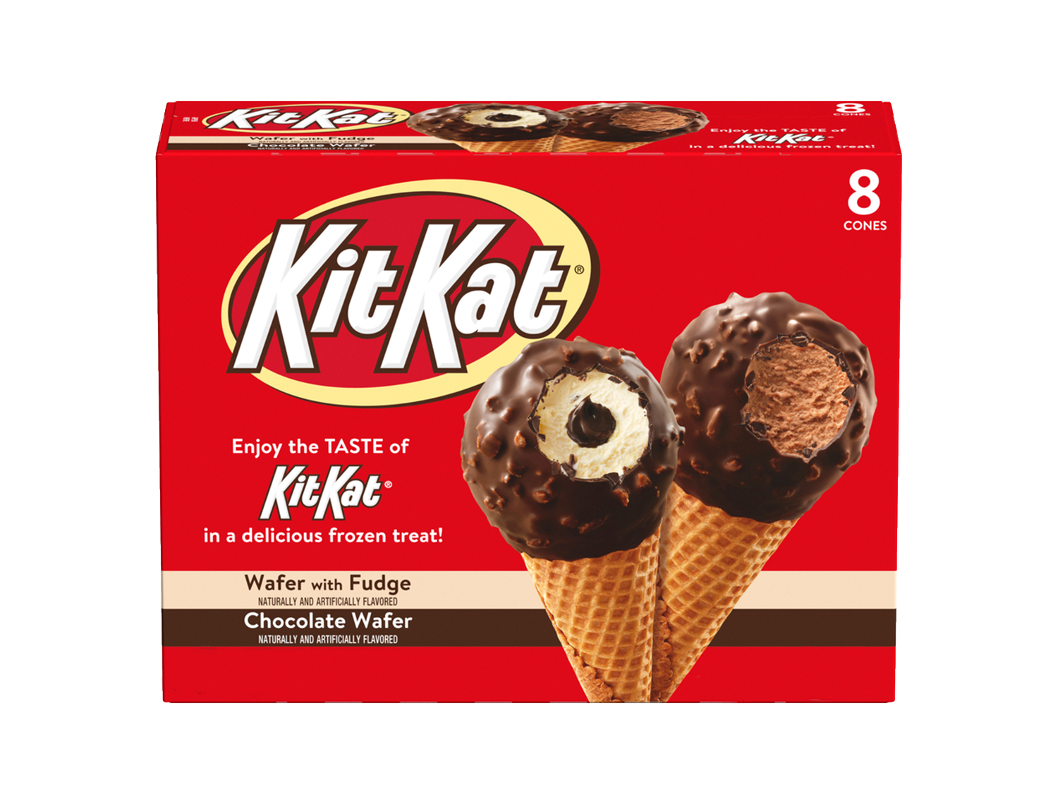 Kit Kat® Light Ice Cream Cones 8ct